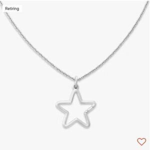 James Avery STAR Changeable Necklace 16" NWT Retiring